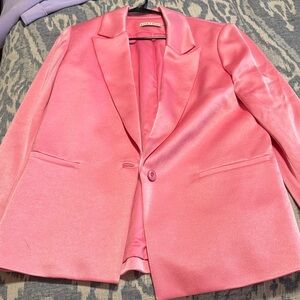 Alice + Olivia Vibrant Pink Blazer